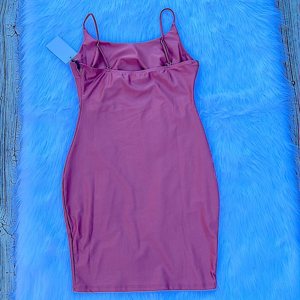 Fitted mini dress